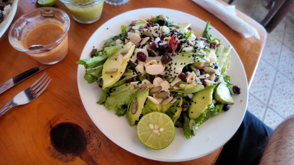 Mexican Salad - Cafe Carimbo - Zipolite, MX